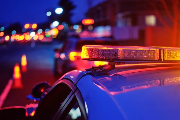 Stock image of police car. Photo credit: Getty.