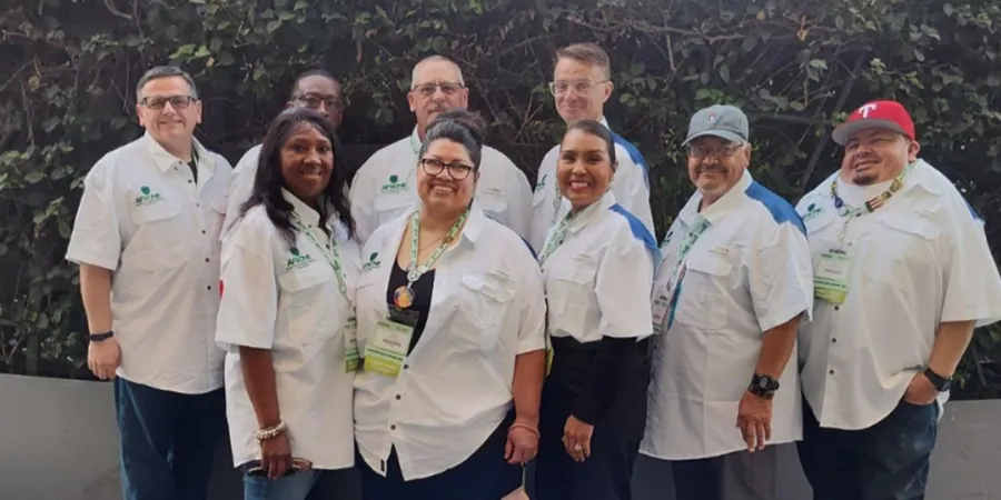 Group of members and leaders from AFSCME Texas Corrections. Photo credit: AFSCME Texas Corrections.