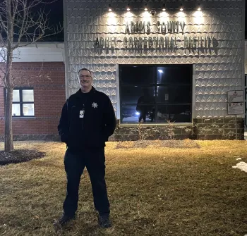 Sergeant Steve Hill. Photo credit: Billy Kauffman/AFSCME Council 13.